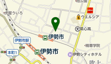 いちよし証券株式会社伊勢支店の地図画像