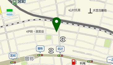 神内米穀店の地図画像