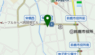 日本興亜損保代理店鈴鹿市の地図画像