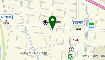 カーブス浜松中島の地図画像