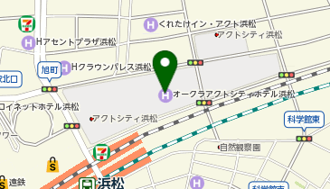浜松わかものハローワークの地図画像