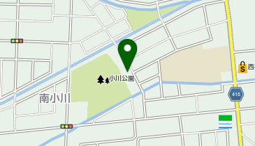 青野石油の地図画像