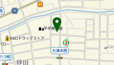 ヘアデザインカペリの地図画像