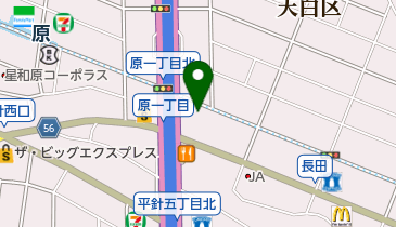 鉄板もんじゃ・ひふみの地図画像