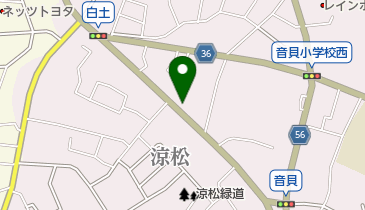 ヘアーサロンオカモトの地図画像