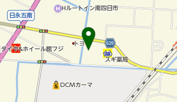 テニスラウンジ四日市の地図画像