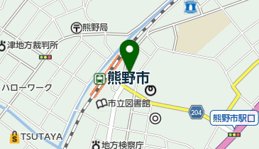 熊野第一タクシーの地図画像