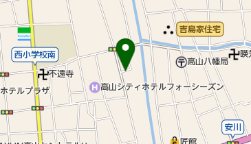 オカリナ工房雅明の地図画像