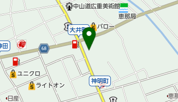 株式会社ナカデン恵那店の地図画像