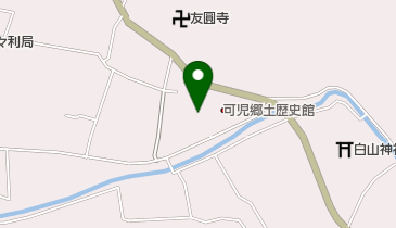 春秋園木曽古文書歴史館の地図画像