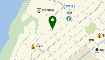 レイクサイド動物病院の地図画像