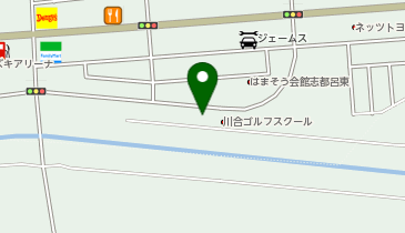 ハミング動物病院の地図画像