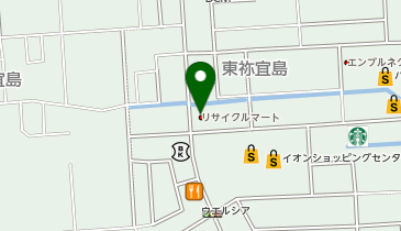 総合買取ショップリサイクルマート焼津店の地図画像