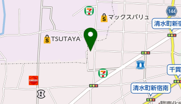 しみず町整骨院の地図画像