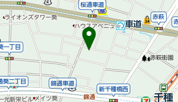 蠍屋の地図画像