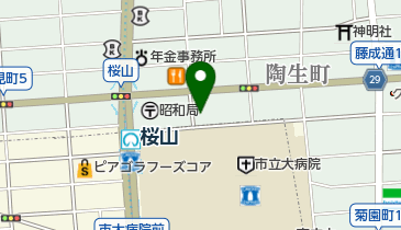 日本調剤 名市大前薬局の地図画像