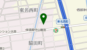 ポニーカーズ愛知の地図画像