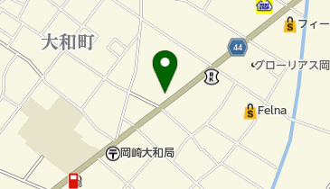ダイゴペットクリニック岡崎の地図画像