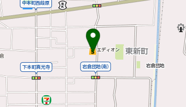 読売新聞読売センター岩倉の地図画像