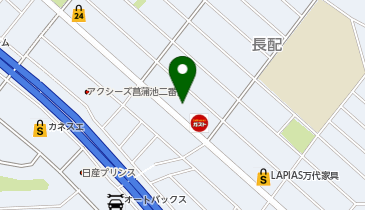 CarSalesフィックスの地図画像