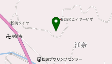 しんわランド松崎の地図画像