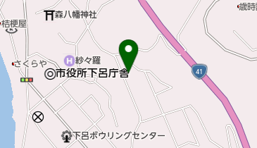 留之助商店の地図画像