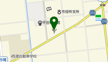 海津市役所 ふるさと会館の地図画像