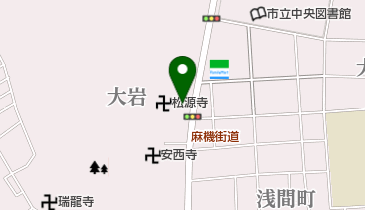 放課後等デイサービスよつばの地図画像
