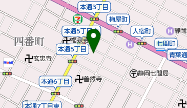 丸源商店の地図画像