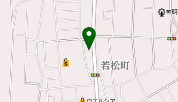 あん動物病院の地図画像