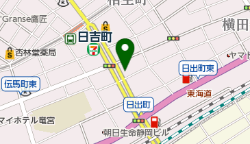 カタヒラ時計メガネ店の地図画像