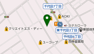 静岡市役所 区役所 市民サービスコーナー 東部市民サービスコーナーの地図画像