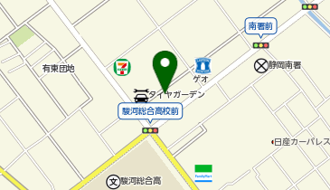 タックルベリー静岡SBS通り店の地図画像