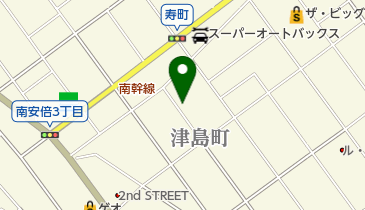 津島屋倉庫の地図画像