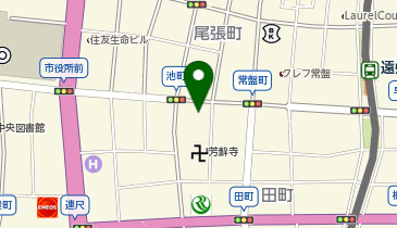 有限会社典昭堂本店の地図画像