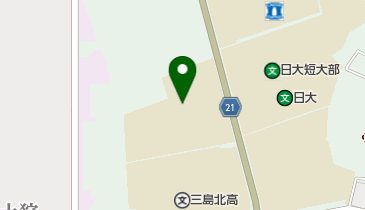 北第二放課後児童クラブの地図画像