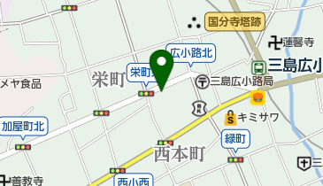 仁科薬局三島店の地図画像