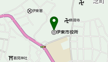 伊豆味菜館の地図画像