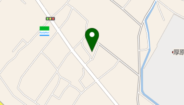 厚原東二丁目公会堂の地図画像