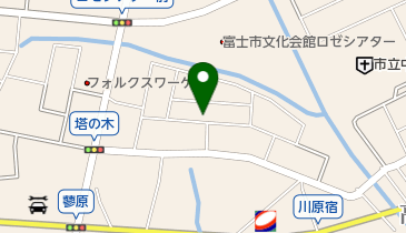 アニバーサリースタジオガーネット富士店の地図画像