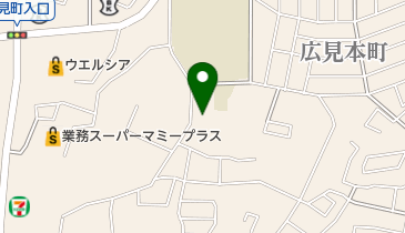 広見子どもクラブの地図画像