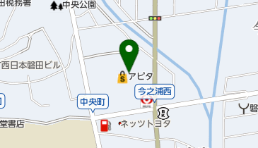 コスメティックいなとりアピタ磐田店の地図画像
