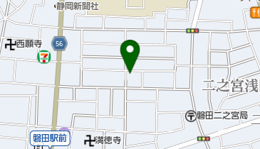 八百重の地図画像