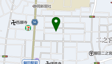 スワン理容店の地図画像