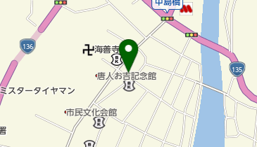 カラオケ道場天天の地図画像