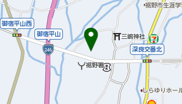 裾野市役所 健康福祉部 健康推進課の地図画像