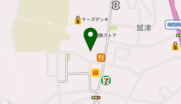 パシオス湖西店の地図画像