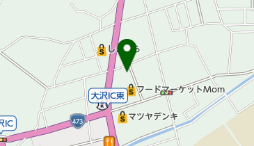 おおさわ薬局の地図画像