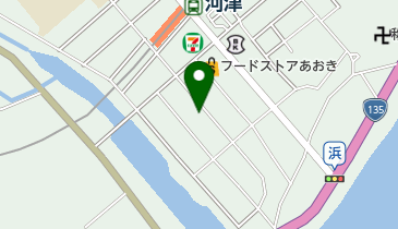 森田美容室の地図画像