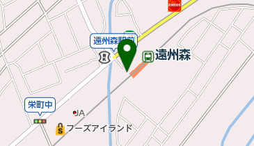 森町ボランティア観光案内所の地図画像